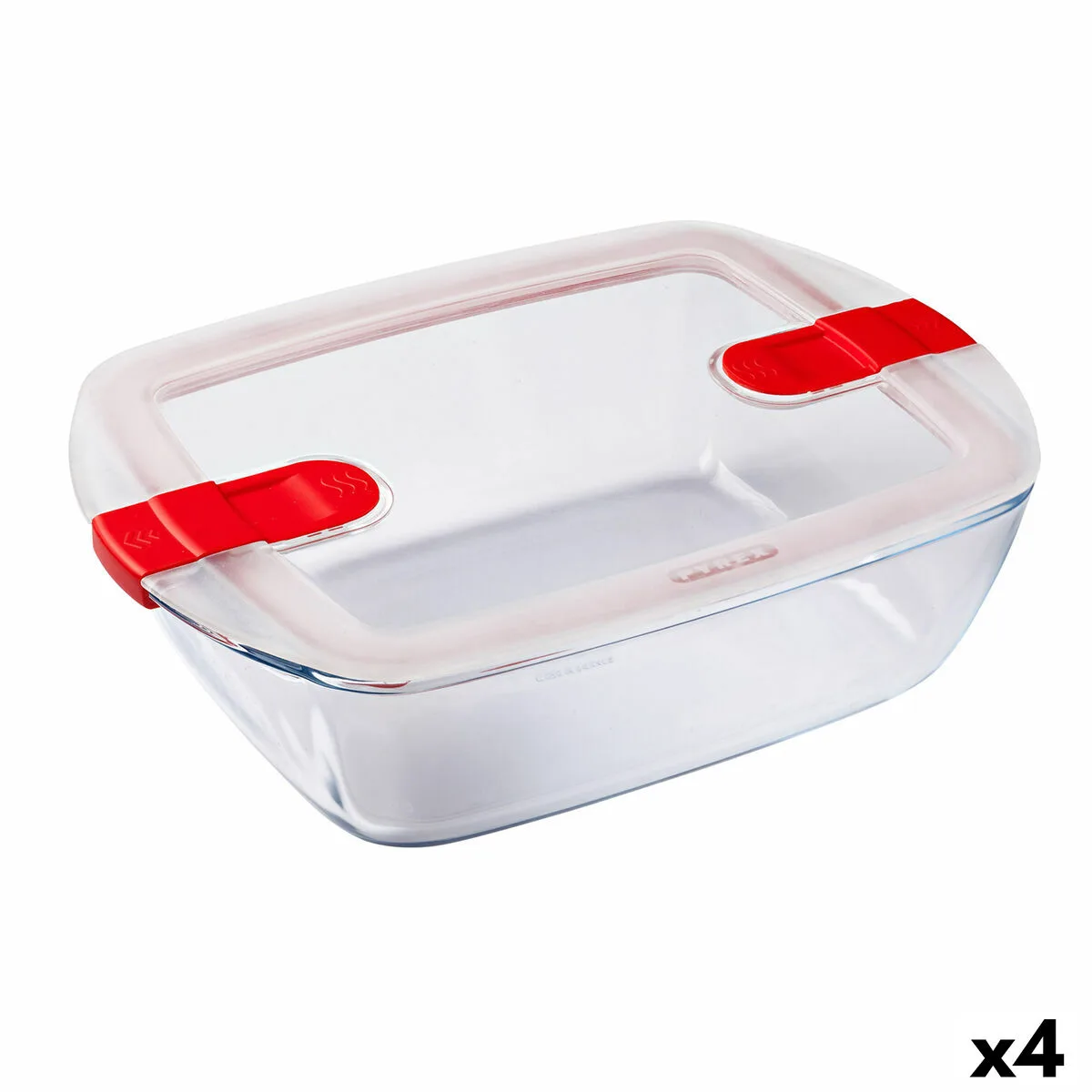 Boite a lunch hermetique pyrex cook heat 2 5 l transparent verre 4 unites s270706083. Nos stylistes Diaytar dénichent pour vous les pépites de la saison.