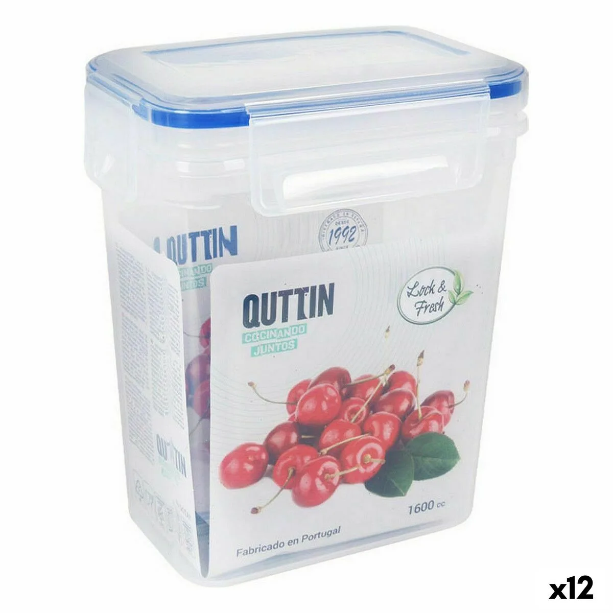 Boite a lunch hermetique quttin 1 6 l rectangulaire 15 x 10 x 18 cm 12 unites s223349834. Diaytar, c'est la garantie de tomber sur ce produit unique qui fera de votre quotidien une expérience extraordinaire