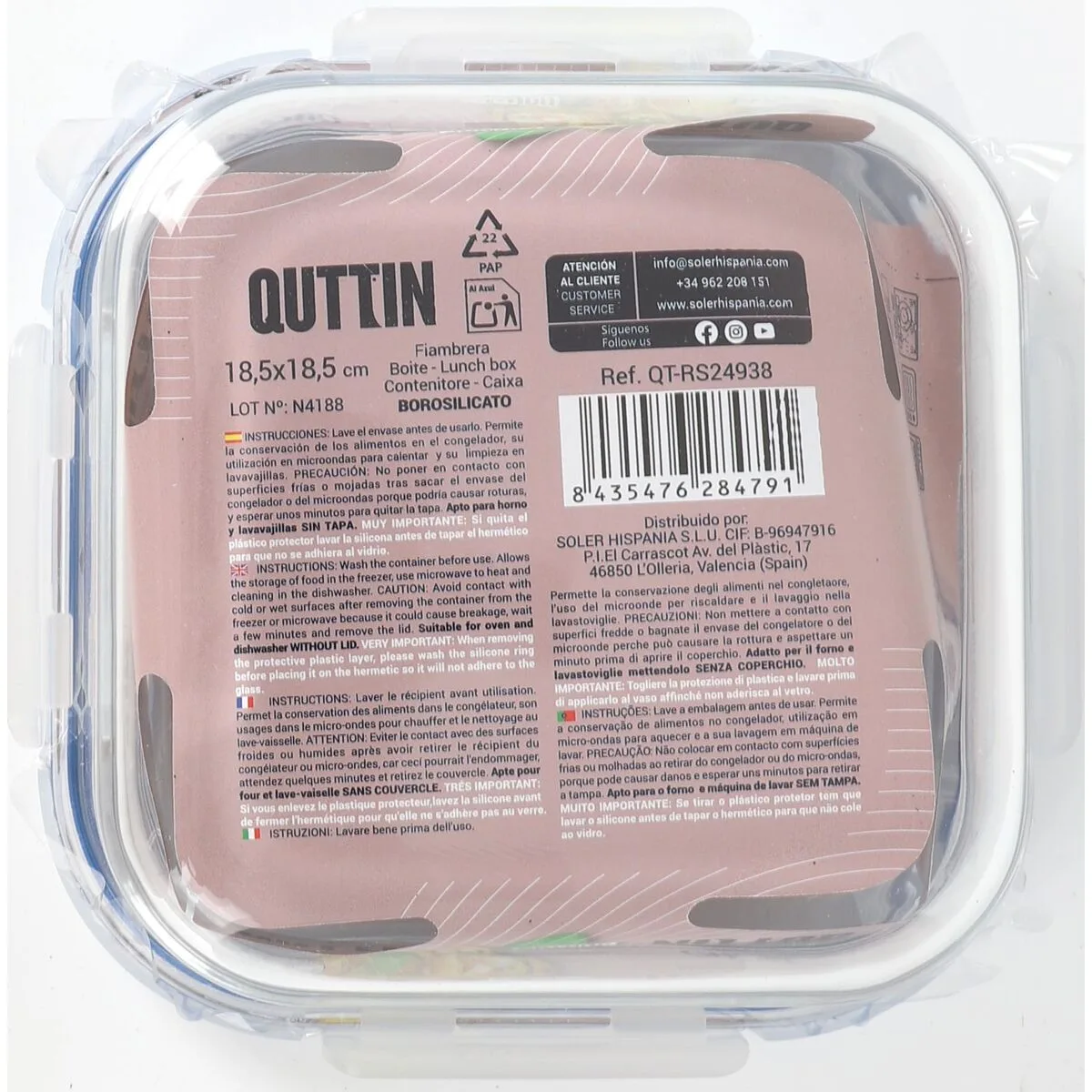 Boite a lunch hermetique quttin boho transparent 1 1 l 6 unites s223651462. Laissez-vous guider par Diaytar à travers la jungle des produits pour dénicher ceux qui méritent vraiment votre attention