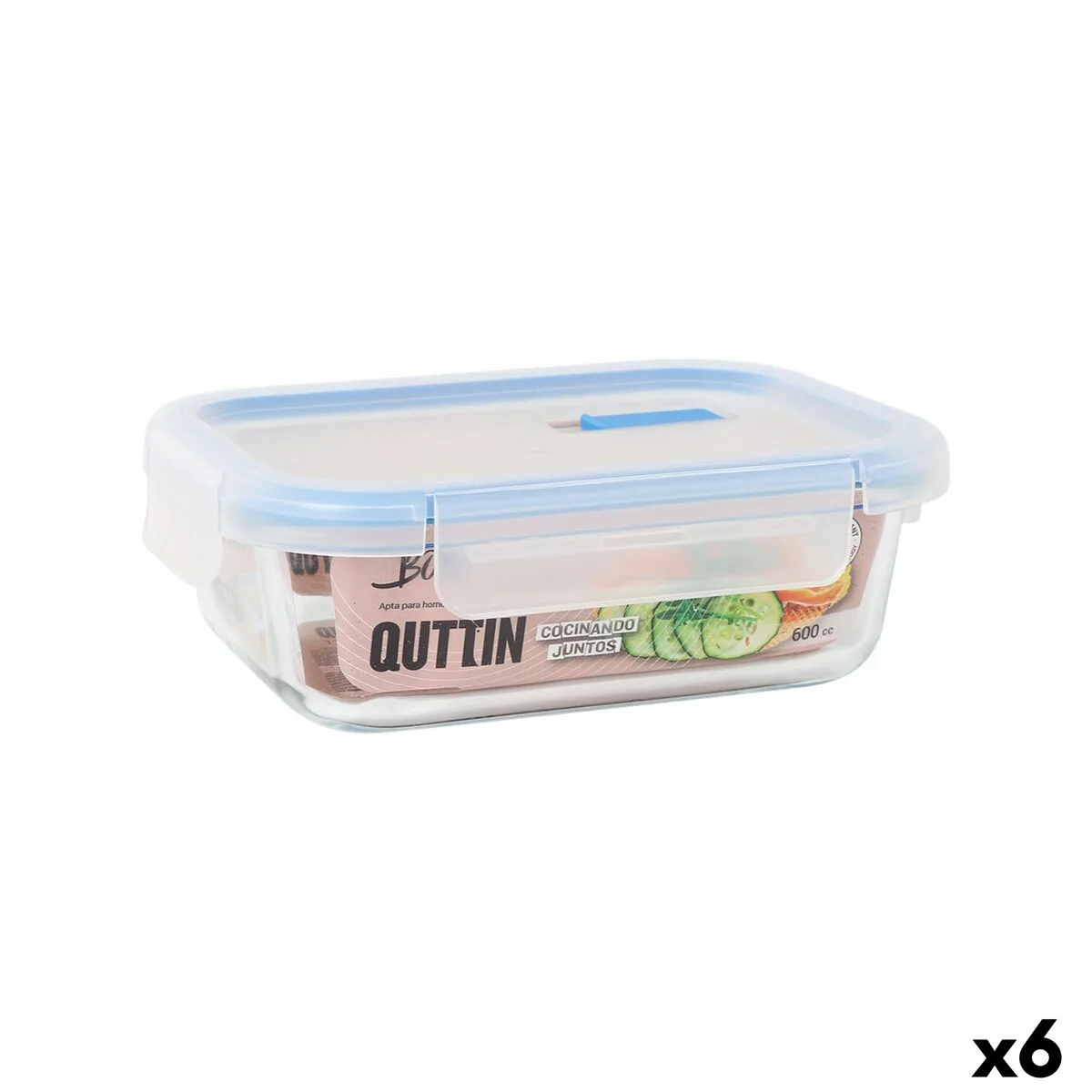 Boite a lunch hermetique quttin boho transparent rectangulaire 600 ml 6 unites s223650860. Plongez dans l'univers Diaytar, votre référence pour des produits du quotidien, high-tech et déco, tous porteurs de tendances