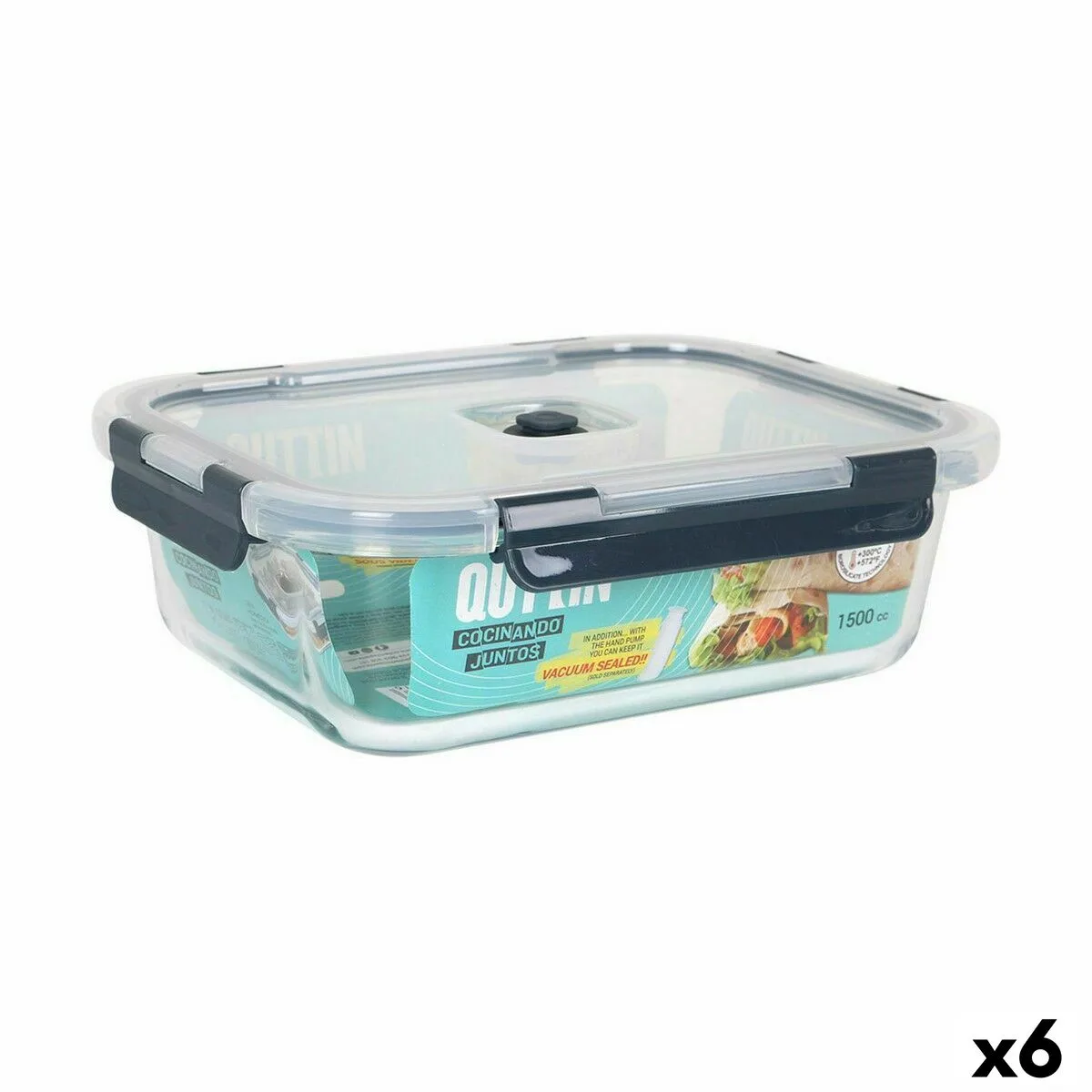 Boite a lunch hermetique quttin rectangulaire 1 5 l 23 x 17 8 x 7 6 cm 6 unites s223155895. Diaytar révolutionne votre expérience d'achat en ligne avec une curation unique de produits tendance, high-tech et lifestyle