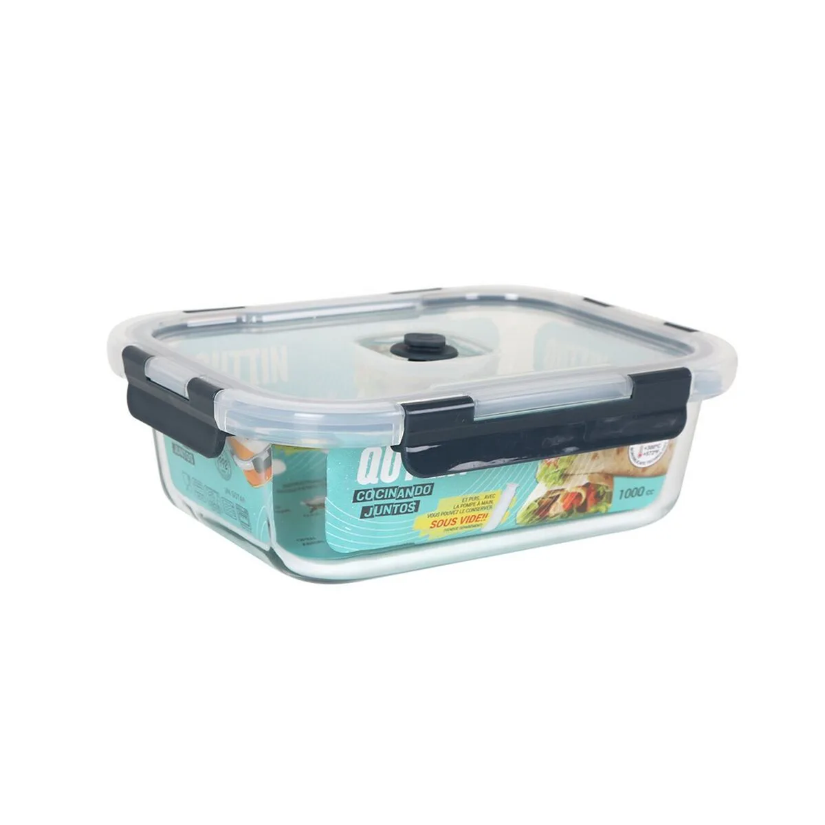 Boite a lunch hermetique quttin rectangulaire 1l 21 x 16 1 x 6 9 cm 6 unites s223155785. Bienvenue dans l'ère du shopping conscient. Diaytar privilégie des produits avec une éthique et un impact positif.