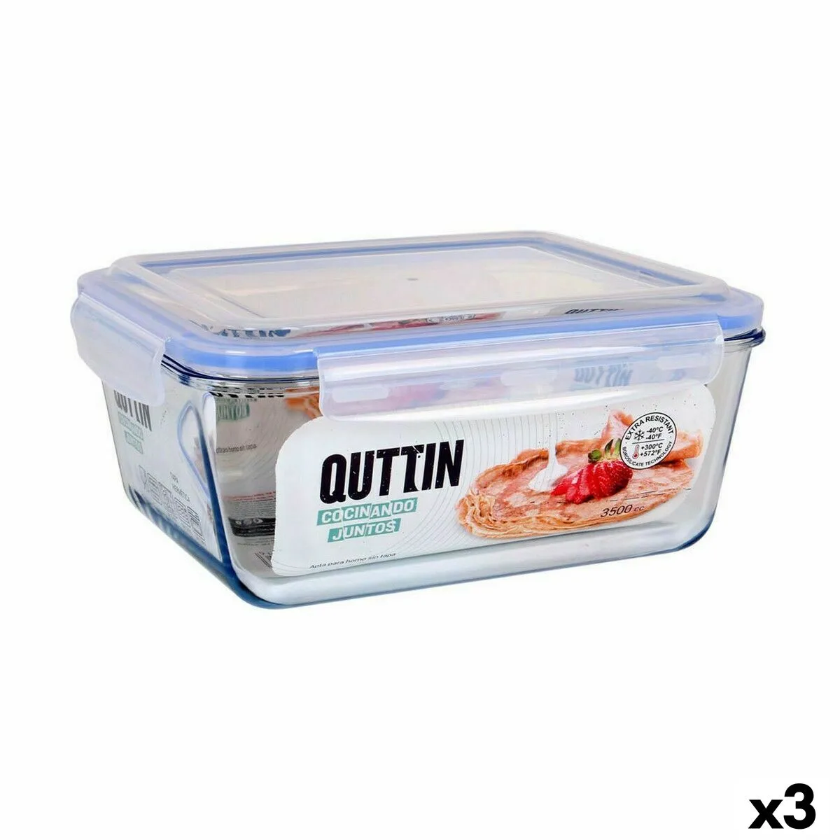 Boite a lunch hermetique quttin rectangulaire 3 5 l 3 unites s223227818. Notre raison d'être : vous faire économiser le plus précieux des resources : votre temps. Bienvenue sur Diaytar, les produits triés sur le volet.