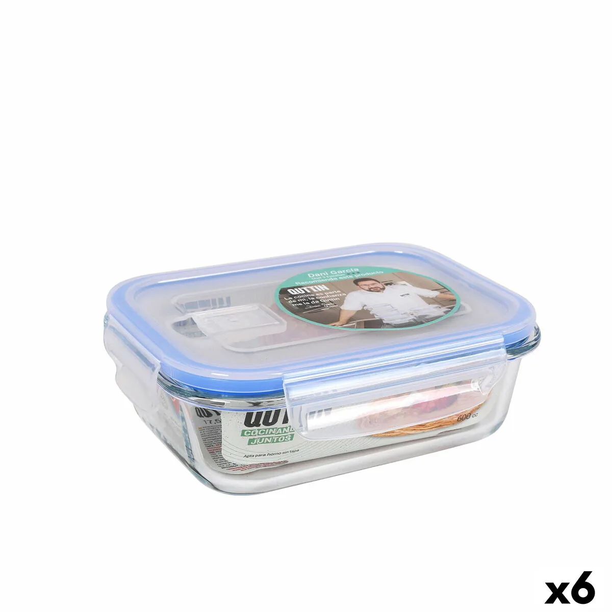 Boite a lunch hermetique quttin rectangulaire 600 ml 17 5 x 13 x 6 cm 6 unites s223154753. Bienvenue chez Diaytar, où l'élégance rencontre l'innovation avec nos produits électroniques dernier cri et nos créations maison exclusives