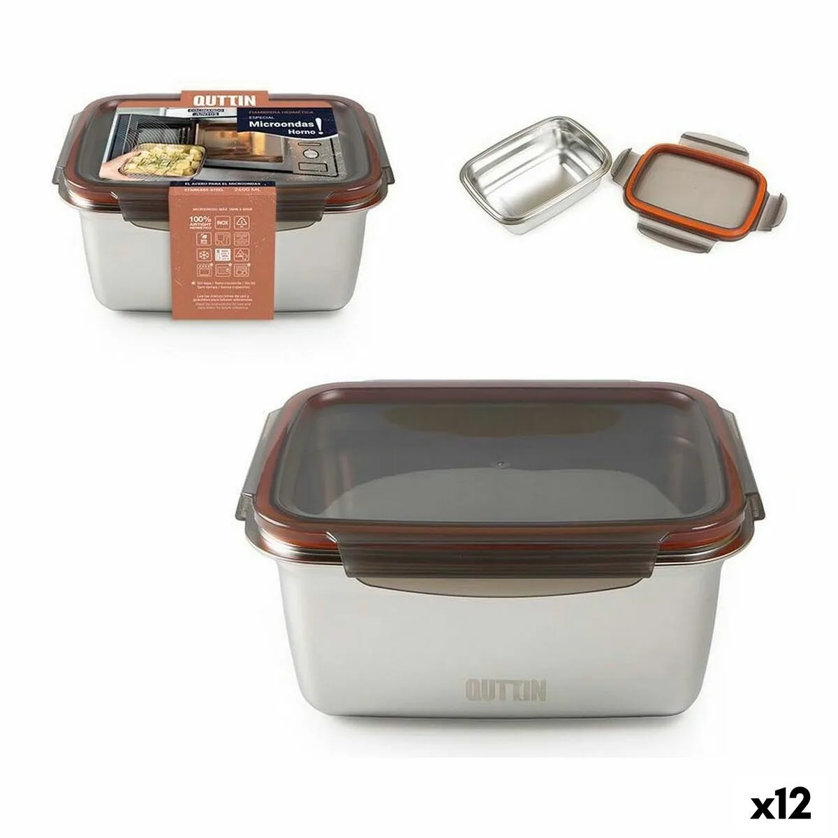 Boite a lunch hermetique quttin rectangulaire acier inoxydable argente acier 2 6 l 12 unites s223031119. Avec Diaytar, profitez d'une sélection généraliste qui a du caractère et qui reflète les aspirations de notre époque