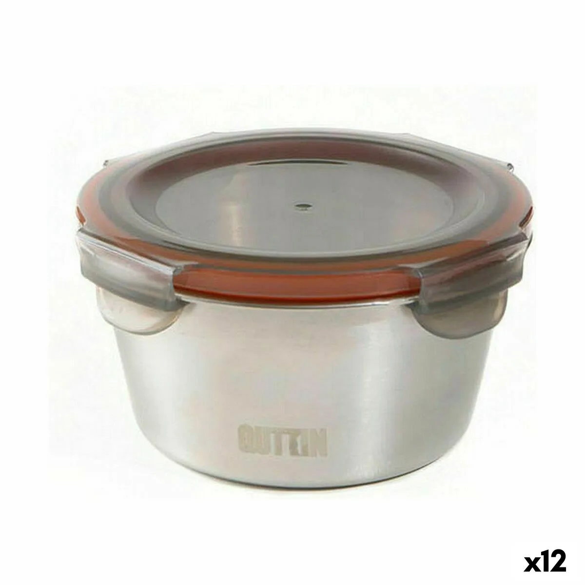 Boite a lunch hermetique quttin ronde acier inoxydable argente 300 ml acier 12 unites s223030389. Chez Diaytar, nous célébrons la singularité de chaque produit, qu'il s'agisse d'un gadget tech ou d'un ustensile maison