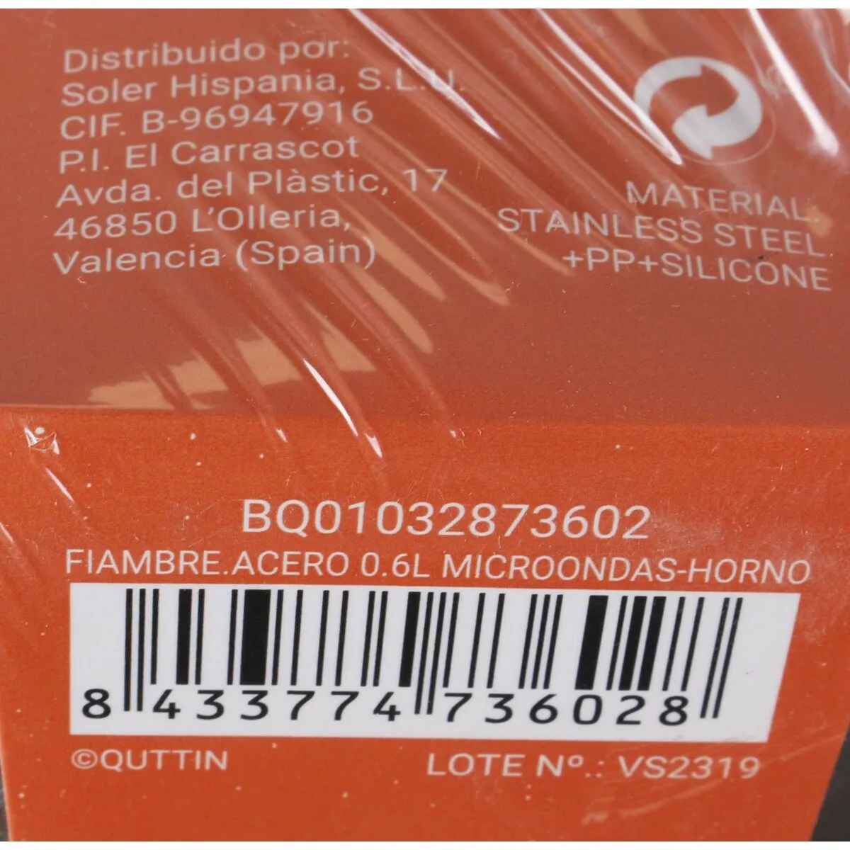 Boite a lunch hermetique quttin ronde argente acier inoxydable 0 6 l s221159866. Diaytar : Votre destination shopping en ligne pour découvrir les dernières tendances et produits généraux soigneusement sélectionnés
