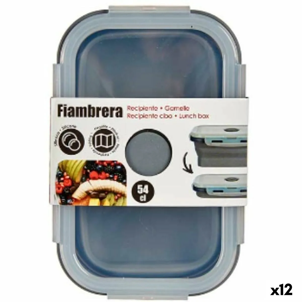 Boite a lunch kinvara ch19130 1 gris transparent abs 540 ml 12 unites s363365837. Découvrez l'univers Diaytar - Des milliers de produits sélectionnés avec soin pour vous.