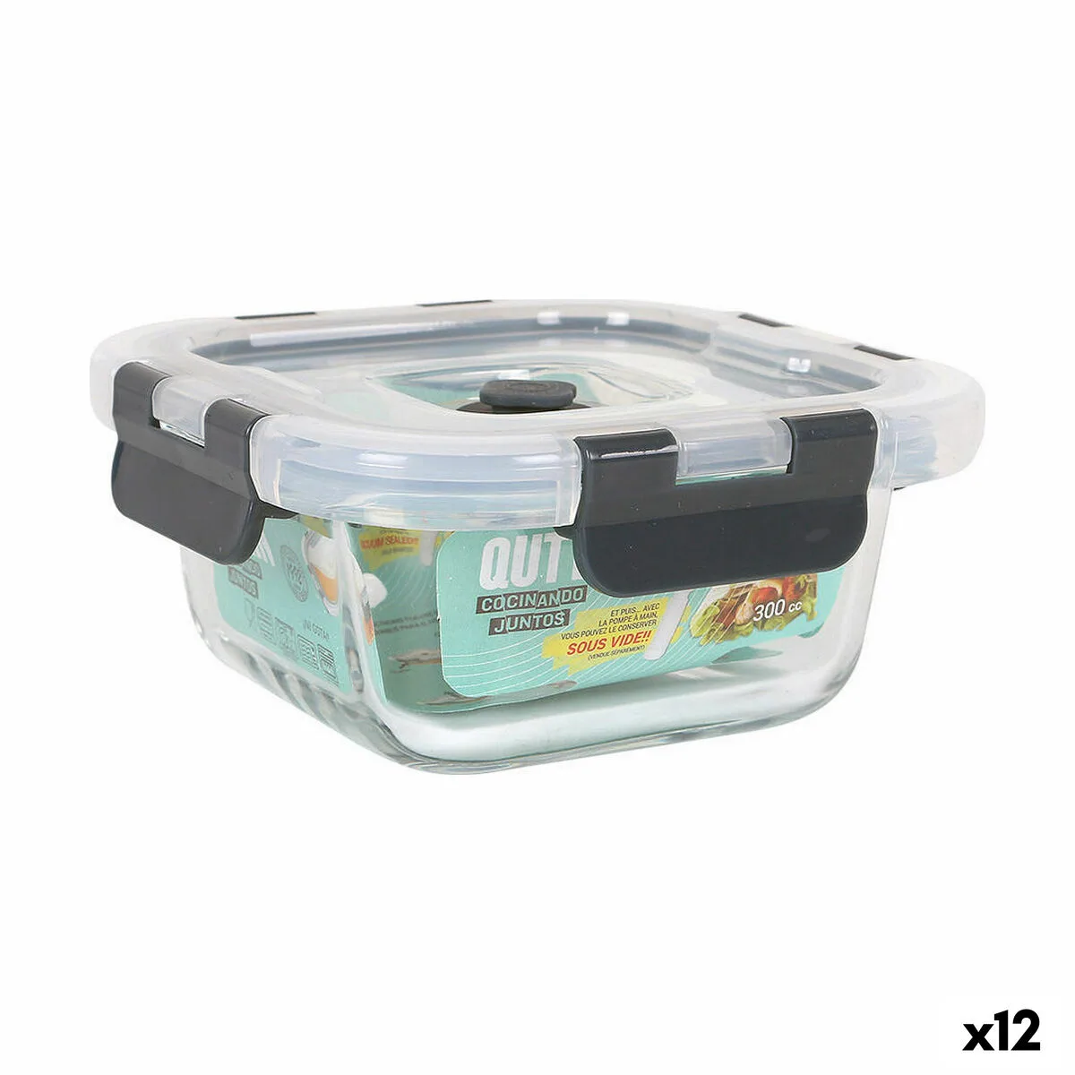 Boite a lunch quttin 300 ml 12 5 x 12 x 5 8 cm 12 unites s222694738. Diaytar, c'est l'évidence : une plateforme simple, des produits beaux, une expérience fluide. Le trio gagnant.