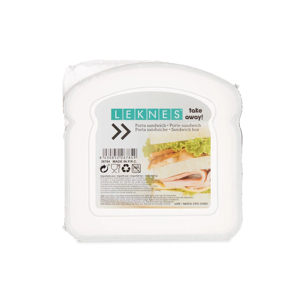 Boite a sandwich leknes 47034e transparent plastique 12 x 4 x 12 cm 24 unites s362513951. Diaytar pense global, shoppe local : une plateforme généraliste avec une approche curated pour un public international