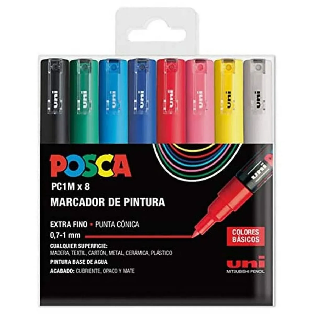 Boite de marqueurs posca pc 1m 8 pieces multicouleur s841898070. Diaytar, c'est la certitude de dénicher la perle rare, qu'il s'agisse d'un produit électronique de pointe ou d'un accessoire tendance