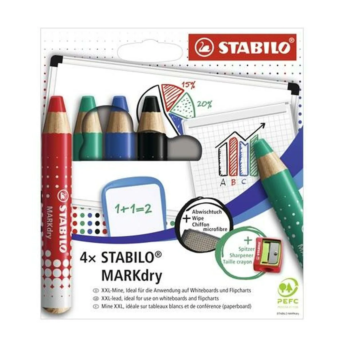 Boite de marqueurs stabilo markdry 4 pieces multicouleur s843051186. Diaytar, c'est votre passeport pour un tour du monde des produits les plus inspirants, sans quitter votre canapé.