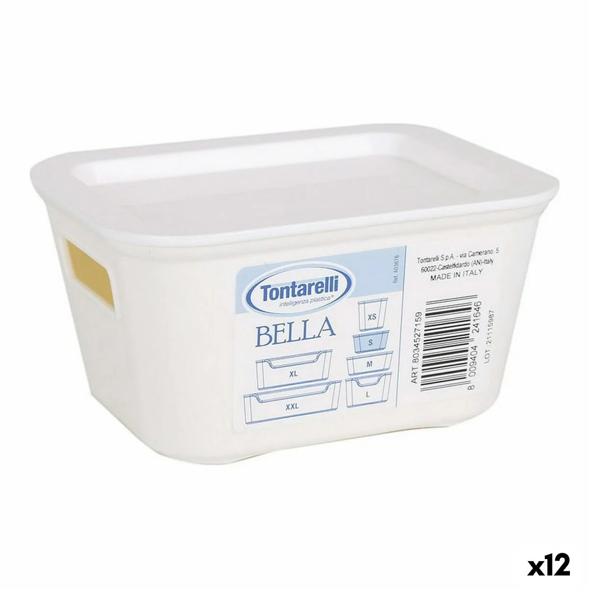 Boite de rangement avec couvercle bella blanc 13 9 x 11 4 x 7 2 cm 12 unites s222819229. Diaytar pense global, shoppe local : une plateforme généraliste avec une approche curated pour un public international