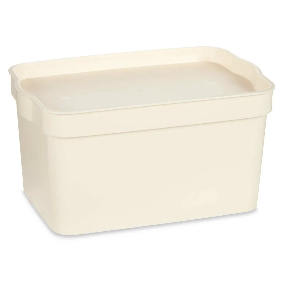 Boite de rangement avec couvercle kipit tp592 4 creme plastique 2 3 l 13 5 x 11 x 20 cm 24 unites s362642155. Transformez votre intérieur avec les produits déco Diaytar !