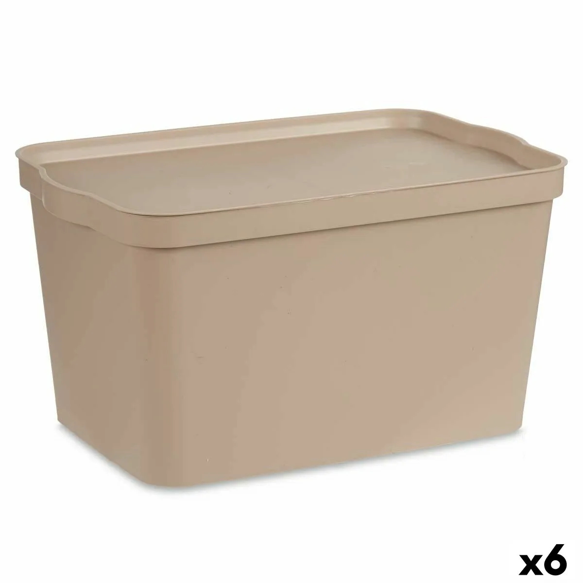 Boite de rangement avec couvercle kipit tp596 3 beige plastique 24 l 29 3 x 24 5 x 45 cm 6 unites s362500396. Diaytar cultive l'art du bien-être à travers ses produits soigneusement choisis.