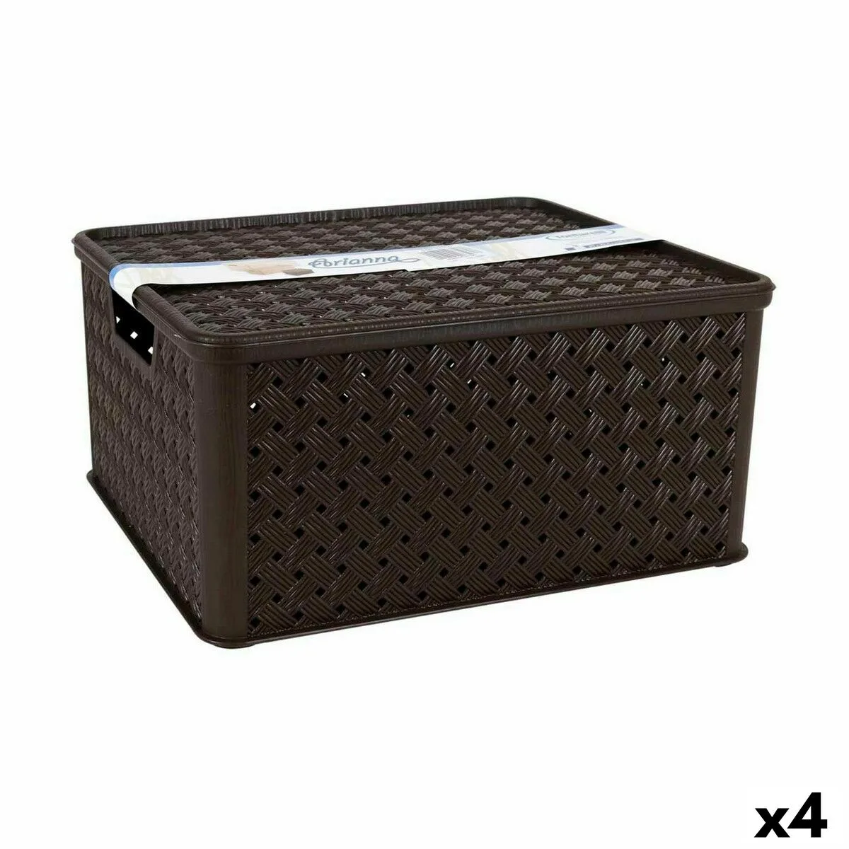 Boite de rangement avec couvercle tontarelli arianna 33 5 x 29 5 x 16 5 cm 4 unites s222821435. Diaytar, c'est l'alliance inattendue entre la rigueur suisse et la créativité italienne, appliquée au produit généraliste.