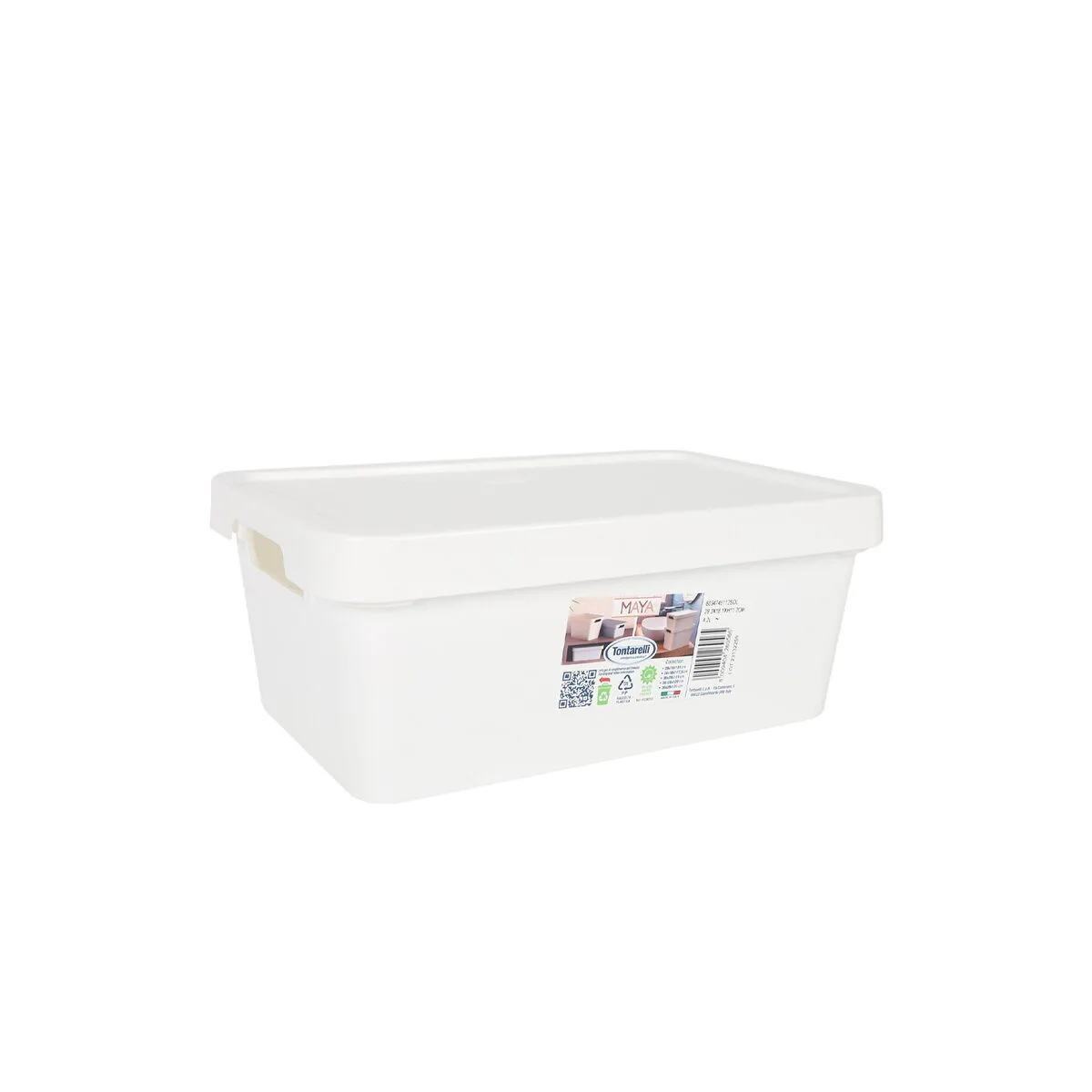 Boite de rangement avec couvercle tontarelli maya blanc 4 2 l 28 x 18 x 11 2 cm 12 unites s223389490. Diaytar, c'est la fusion entre le meilleur de l'artisanat et le cutting-edge de la technologie, au service de votre quotidien.
