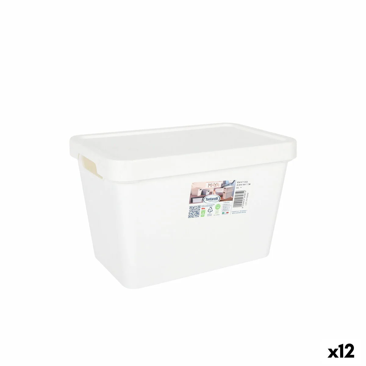 Boite de rangement avec couvercle tontarelli maya blanc 6 4 l 28 x 18 x 17 7 cm 12 unites s223389637. L'expérience Diaytar : une interface fluide pour découvrir une multitude de produits alignés avec les tendances actuelles