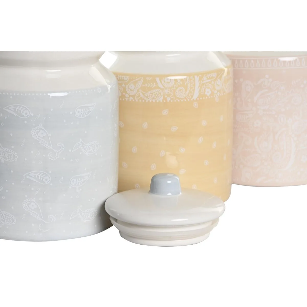 Boite dkd home decor 12 x 12 x 16 cm bleu rose jaune dolomite shabby chic 3 unites s304455664. Diaytar vous connecte à l'essentiel et au superflu stylé : une gamme complète de produits pour tous vos besoins et envies