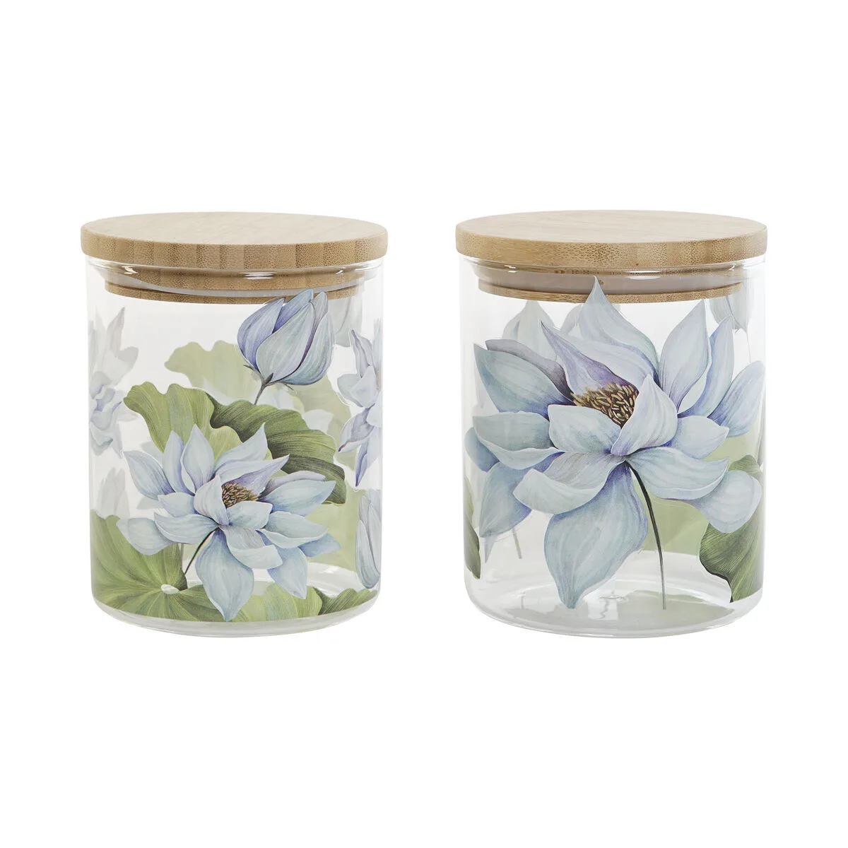 Boite dkd home decor bleu blanc vert naturel silicone bambou verre borosilicate 700 ml 10 x 10 x 13 cm 2 unites s305481367. Diaytar opère une veille constante pour vous offrir l'élite des produits généraux, électroniques et maison.
