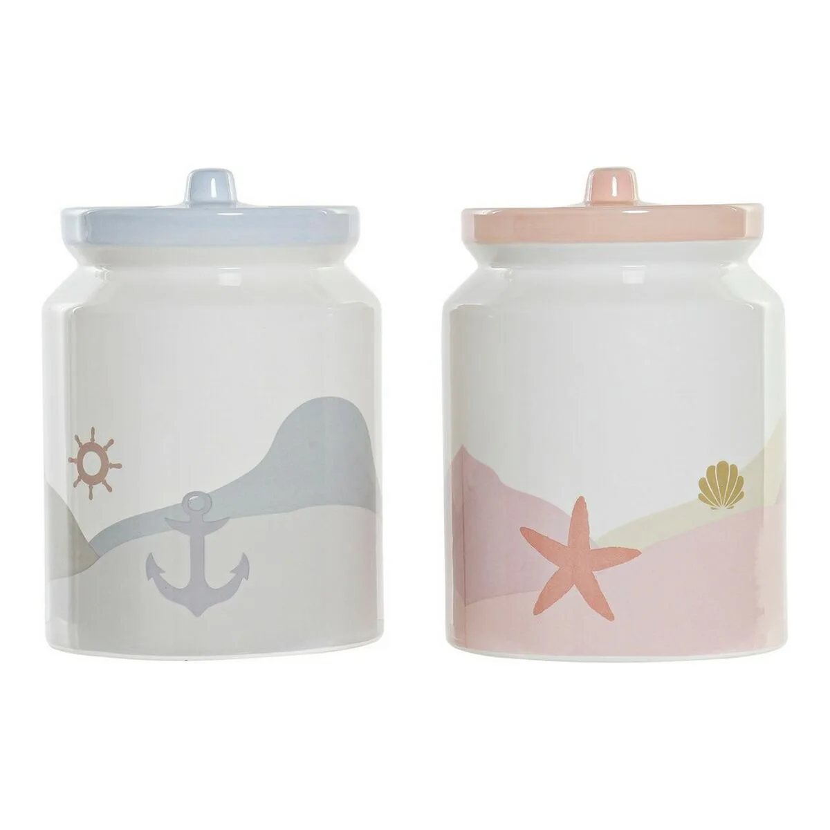 Boite dkd home decor dolomite bleu multicouleur rose clair mediterraneen 15 x 15 x 22 cm 2 unites s301493875. Diaytar ne suit pas les tendances, il les anticipe à travers sa sélection前瞻 de produits électroniques et généraux