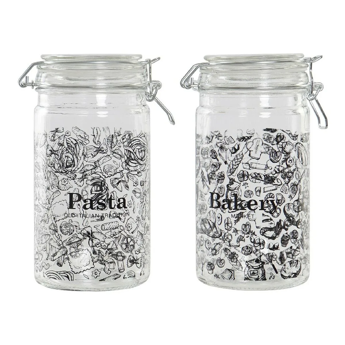 Boite dkd home decor verre traditionnel 10 x 12 5 x 20 cm 1 l 2 pcs s301314982. Élargissez vos horizons avec Diaytar, le hub de tous les produits qui comptent vraiment dans votre vie de tous les jours