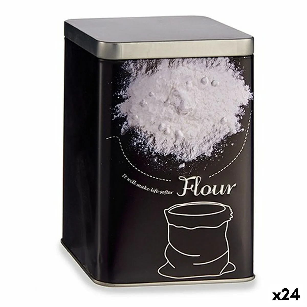 Boite kinvara w7067 2 noir 1 l farine 24 unites s362466925. Diaytar : Votre guide shopping pour une sélection exigeante de produits tendance, technologiques et domestiques