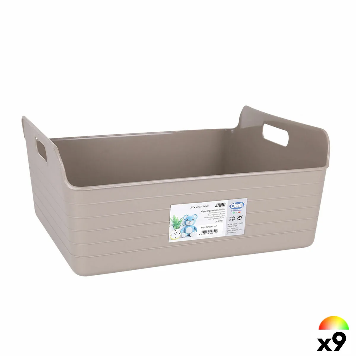 Boite multiusage confortime jano flexible 37 x 29 x 16 cm 9 unites s222621571. La promesse Diaytar : une sélection rigoureuse de produits généraux où la tendance et la durabilité vont de pair