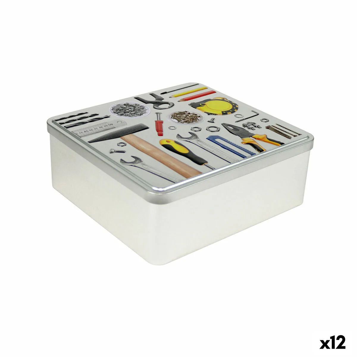 Boite multiusage confortime tools metal 23 7 x 22 2 x 8 9 cm 12 unites s223807687. Diaytar a fait le pari de la transparence : nous vous disons tout sur l'origine et la conception de nos produits.