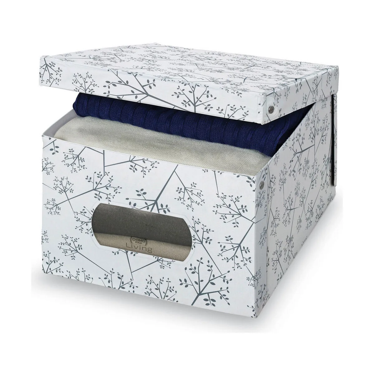 Boite multiusage domopak living 916060 blanc 39 x 50 x 24 cm s790596970. Créez votre look signature avec les pièces mode sélectionnées par Diaytar.