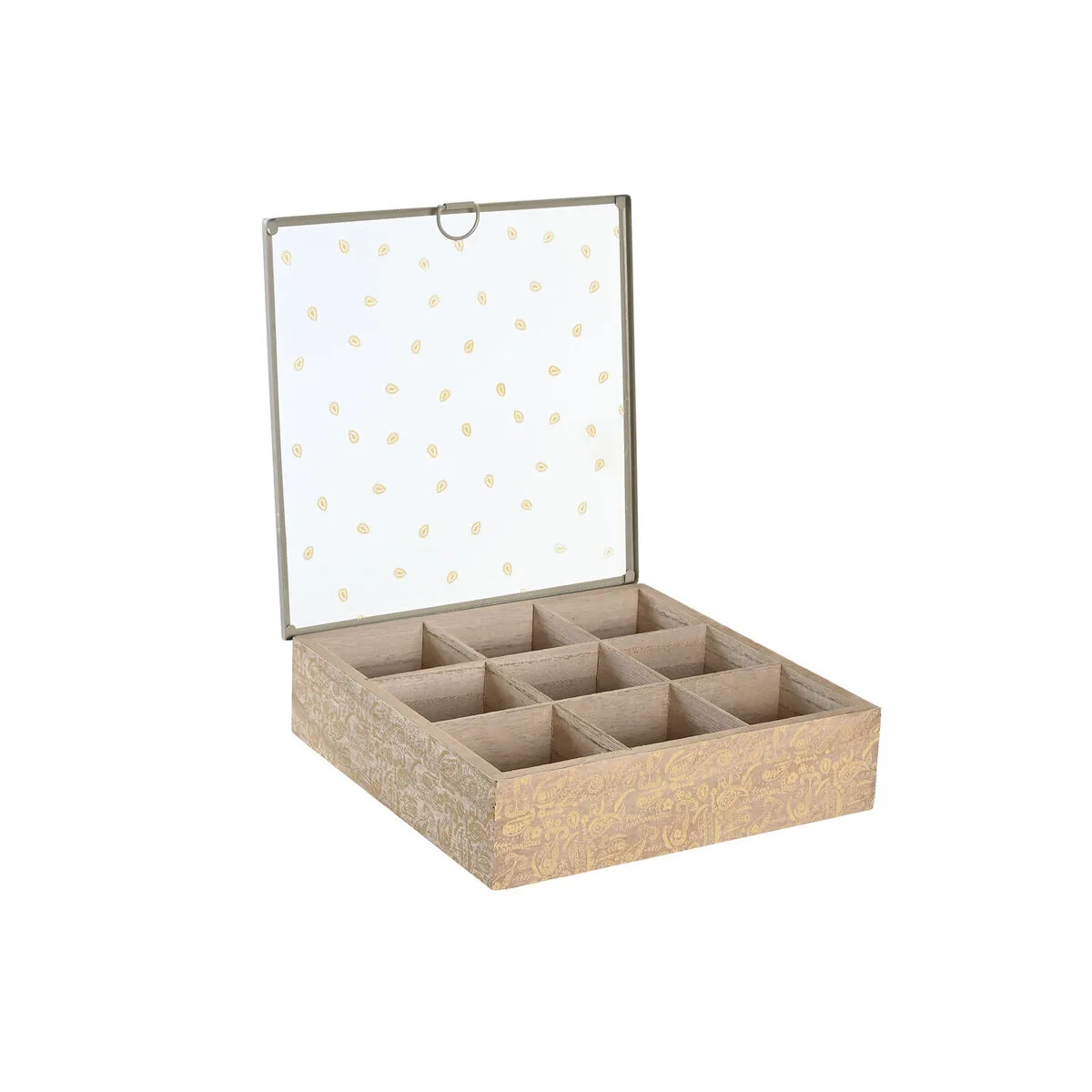 Boite pour infusions dkd home decor 24 x 24 x 6 5 cm verre naturel bleu rose metal blanc 3 pieces bois mdf s304462290. Diaytar vous ouvre les portes d'un monde où tous les produits, des plus high-tech aux plus simples, sont source d'inspiration