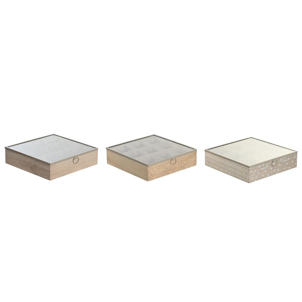 Boite pour infusions dkd home decor 24 x 24 x 6 5 cm verre naturel bleu rose metal blanc 3 pieces bois mdf s304462297. Diaytar s'engage : derrière chaque produit se cache une promesse de qualité, de durabilité et de satisfaction.