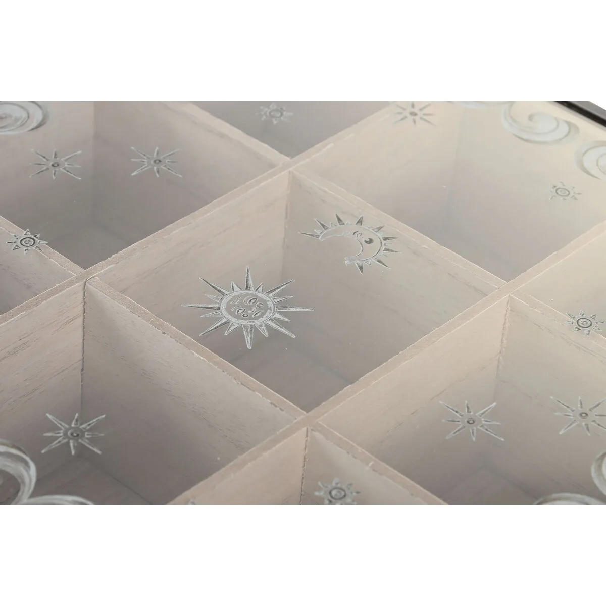 Boite pour infusions dkd home decor bleu blanc noir naturel metal verre bois mdf 24 x 24 x 6 5 cm 2 unites s304463050. L'aventure Diaytar commence ici : parcourez un catalogue généraliste unique où la surprise et la qualité sont au rendez-vous