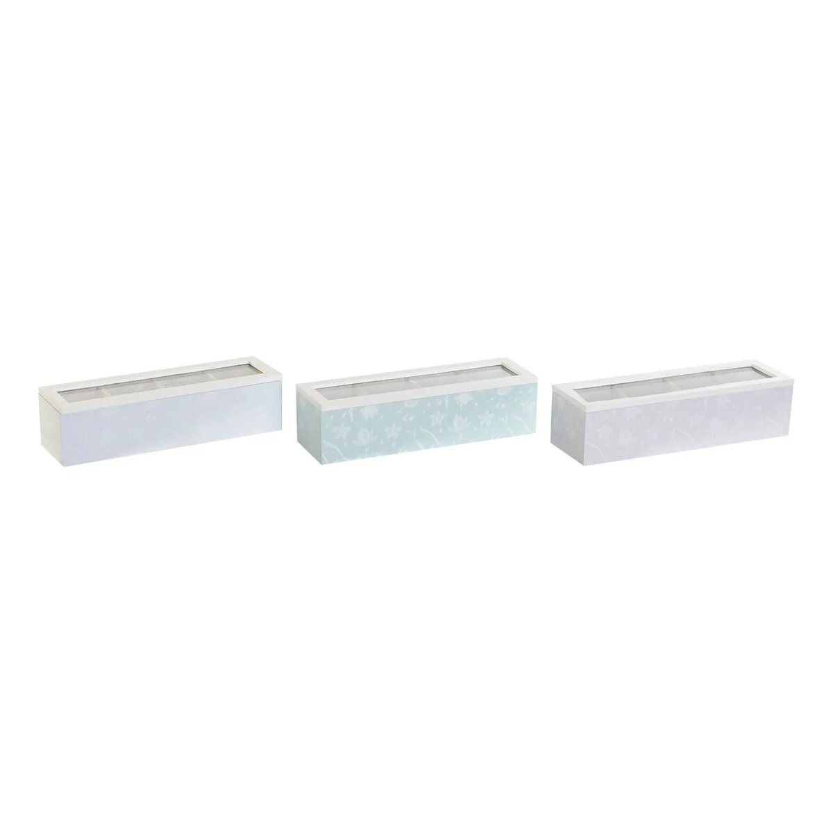 Boite pour infusions dkd home decor bleu vert lila verre bois mdf 3 unites s305387586. Diaytar capitalise sur la diversité : notre force est de vous offrir un choix immense sans jamais sacrifier la qualité
