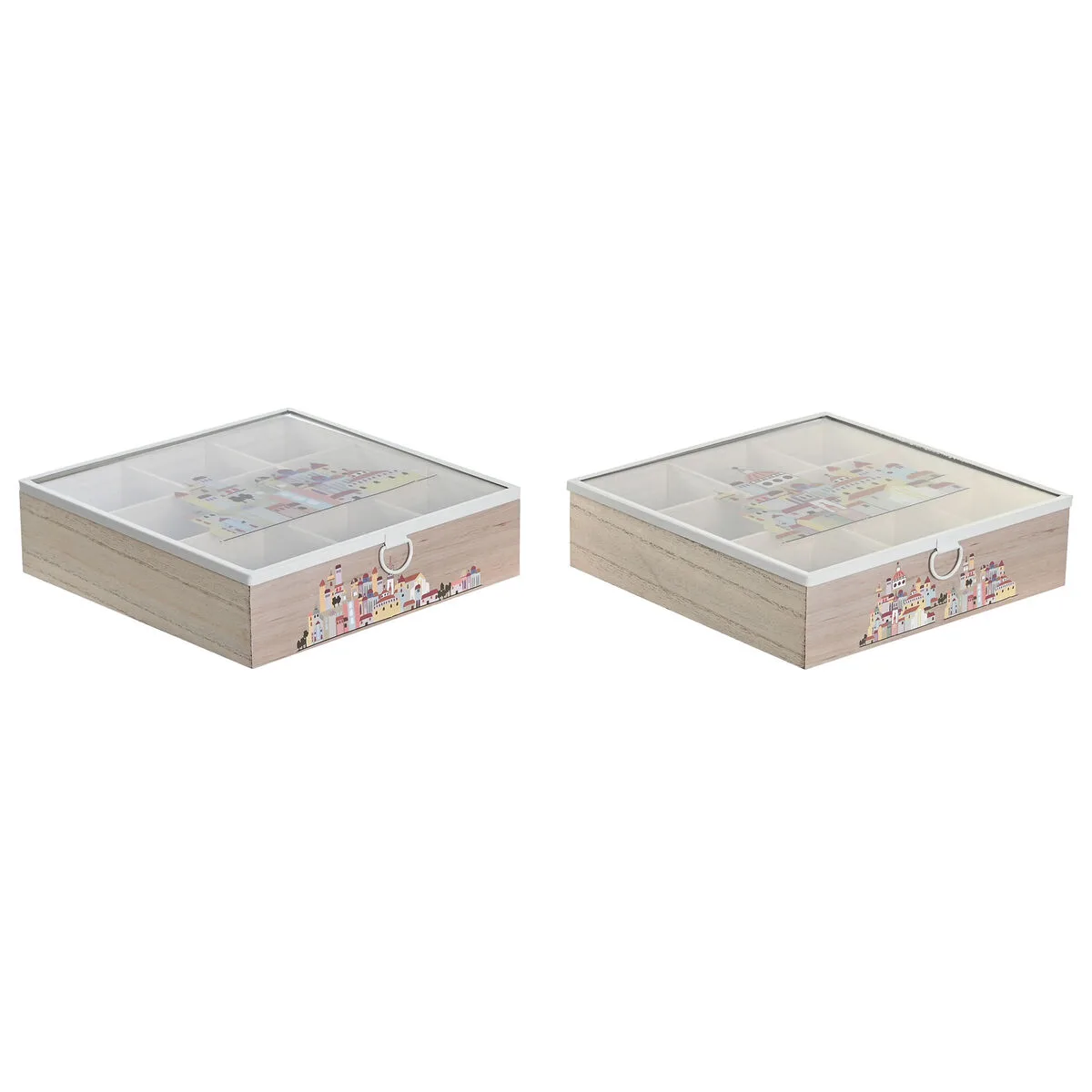 Boite pour infusions dkd home decor verre metal multicouleur bois mdf 24 5 x 24 5 x 6 cm 2 unites s304462673. Bienvenue chez Diaytar, où nous croyons que le meilleur produit est celui qui vous trouve, et non l'inverse.