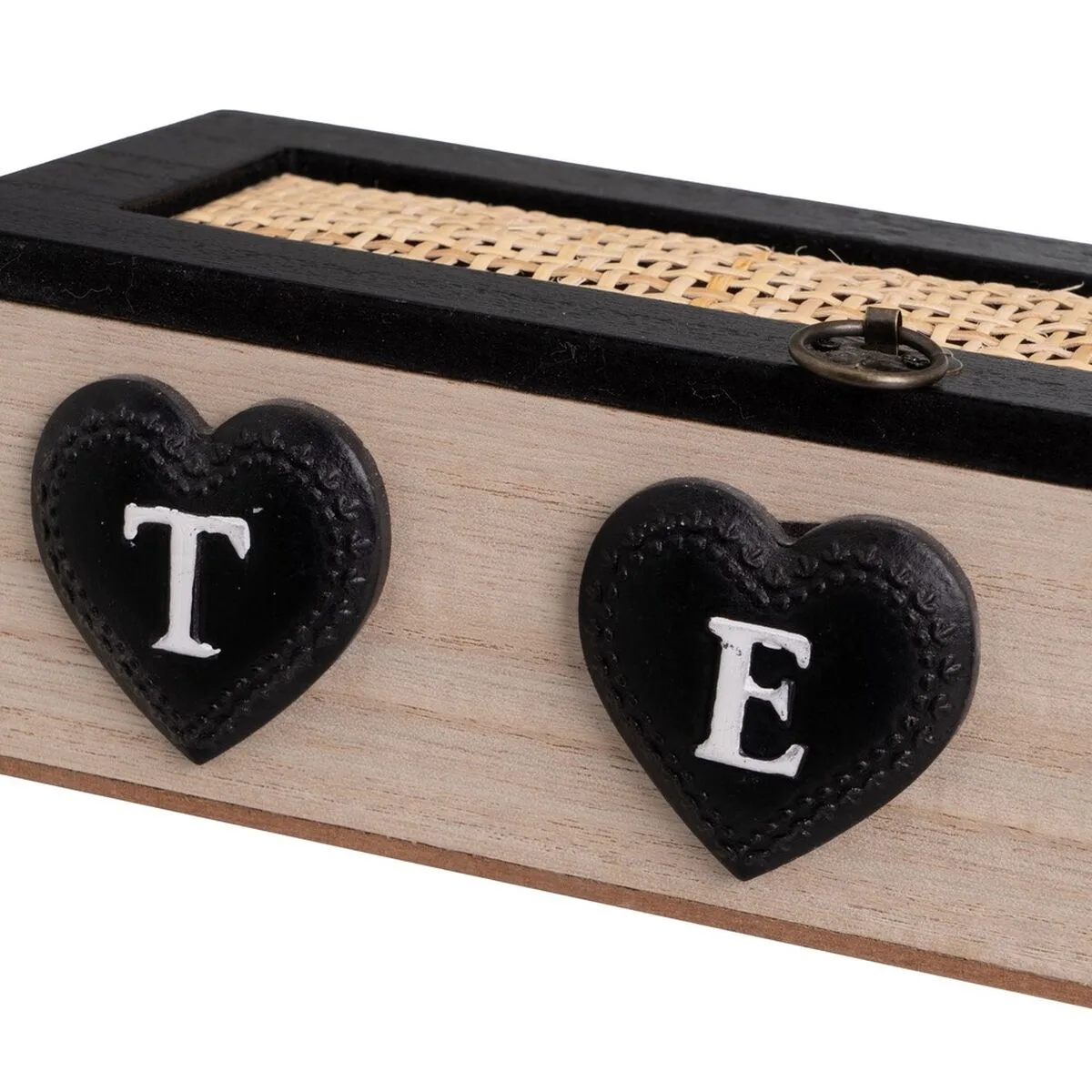 Boite pour infusions hearts noir naturel polyresine bois mdf 24 x 11 x 7 cm s880876143. Diaytar vous offre un accès privilégié à une sélection de produits qui font buzz, qui innovent et qui embellissent la vie