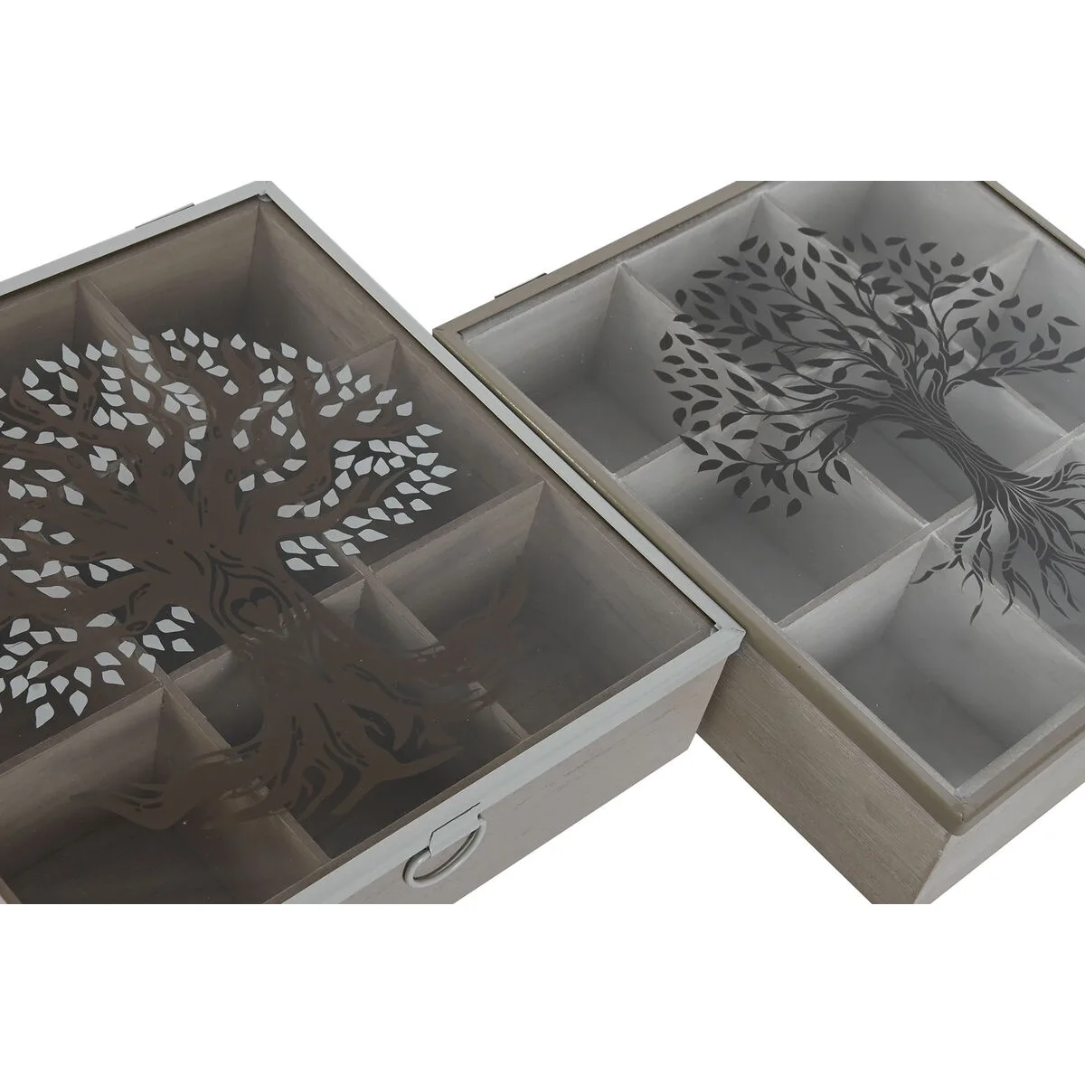 Boite pour infusions home esprit marron beige metal verre bois mdf 24 x 24 x 6 5 cm 2 unites s305914887. Oubliez tout ce que vous savez sur le e-commerce. Diaytar réécrit les règles avec une offre audacieuse et éclectique.