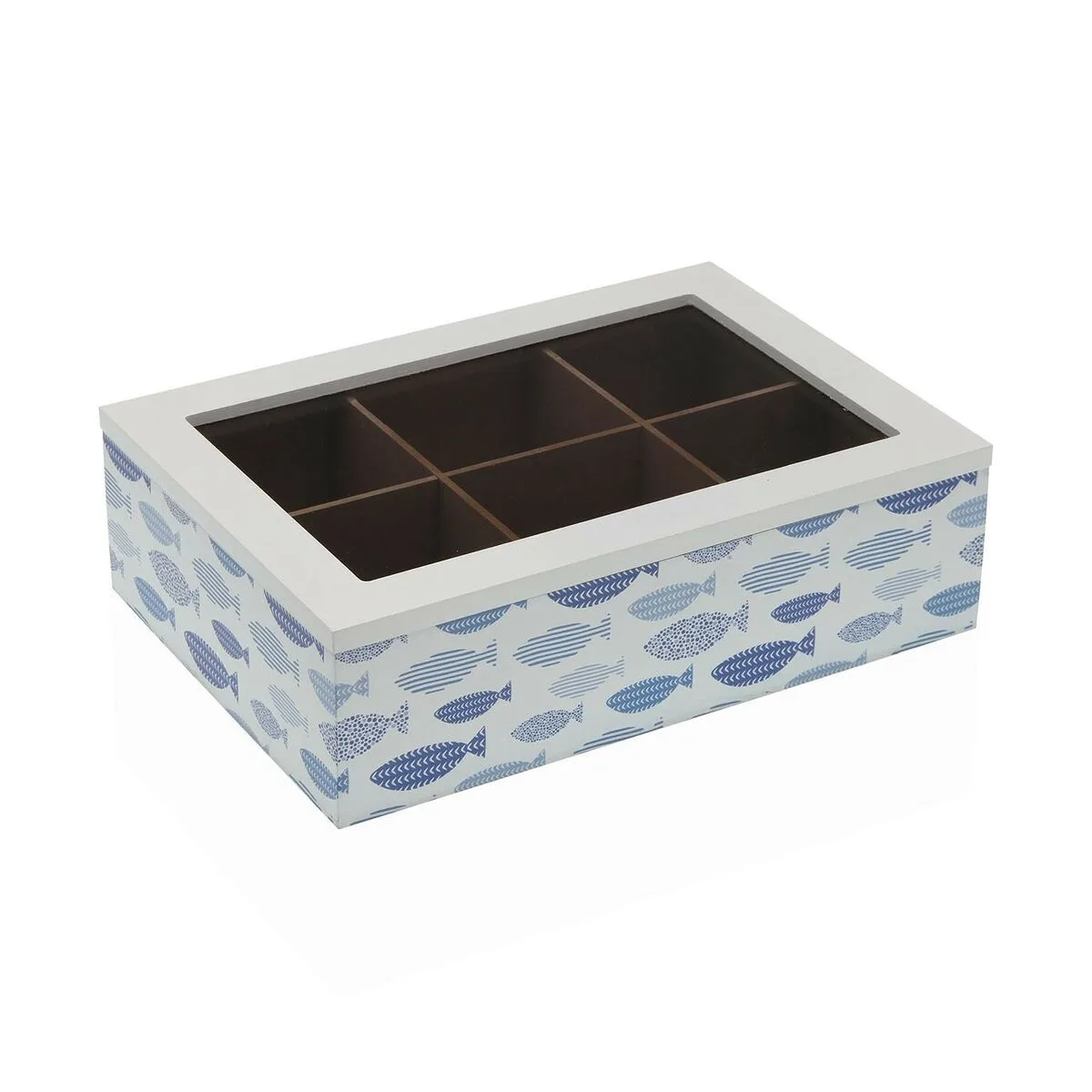 Boite pour infusions versa poissons bois 17 x 7 x 24 cm s341201731. Chez Diaytar, nous sommes convaincus que le meilleur produit est celui qui allie utilité, beauté et innovation. C'est notre credo.
