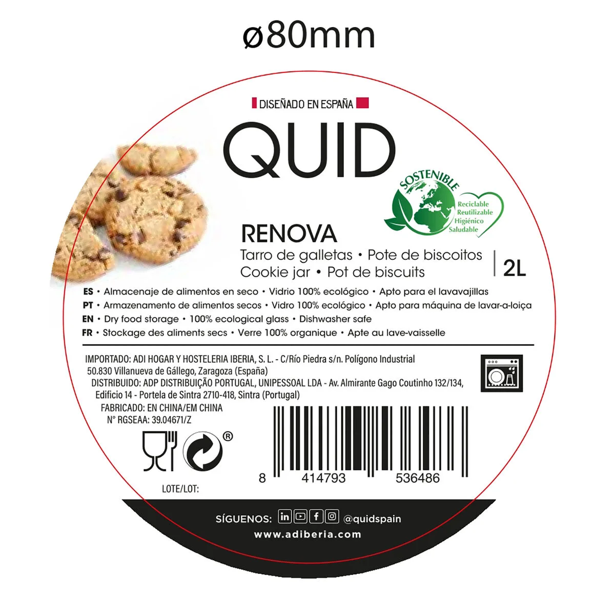 Boite quid renova transparent verre 2 l s270318049. Diaytar, c'est votre partenaire de confiance pour construire un quotidien plus fluide, plus beau, et plus inspirant.