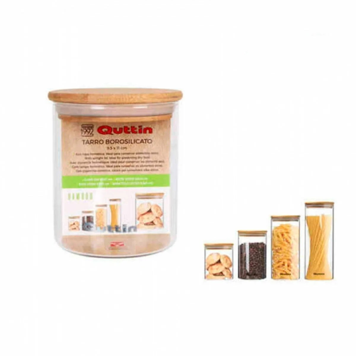 Boite quttin verre borosilicate bambou silicone 500 ml 9 5 x 9 5 x 11 5 cm 12 unites 9 5 x 11 cm s223047399. Plongez dans l'univers Diaytar où chaque produit raconte une histoire.