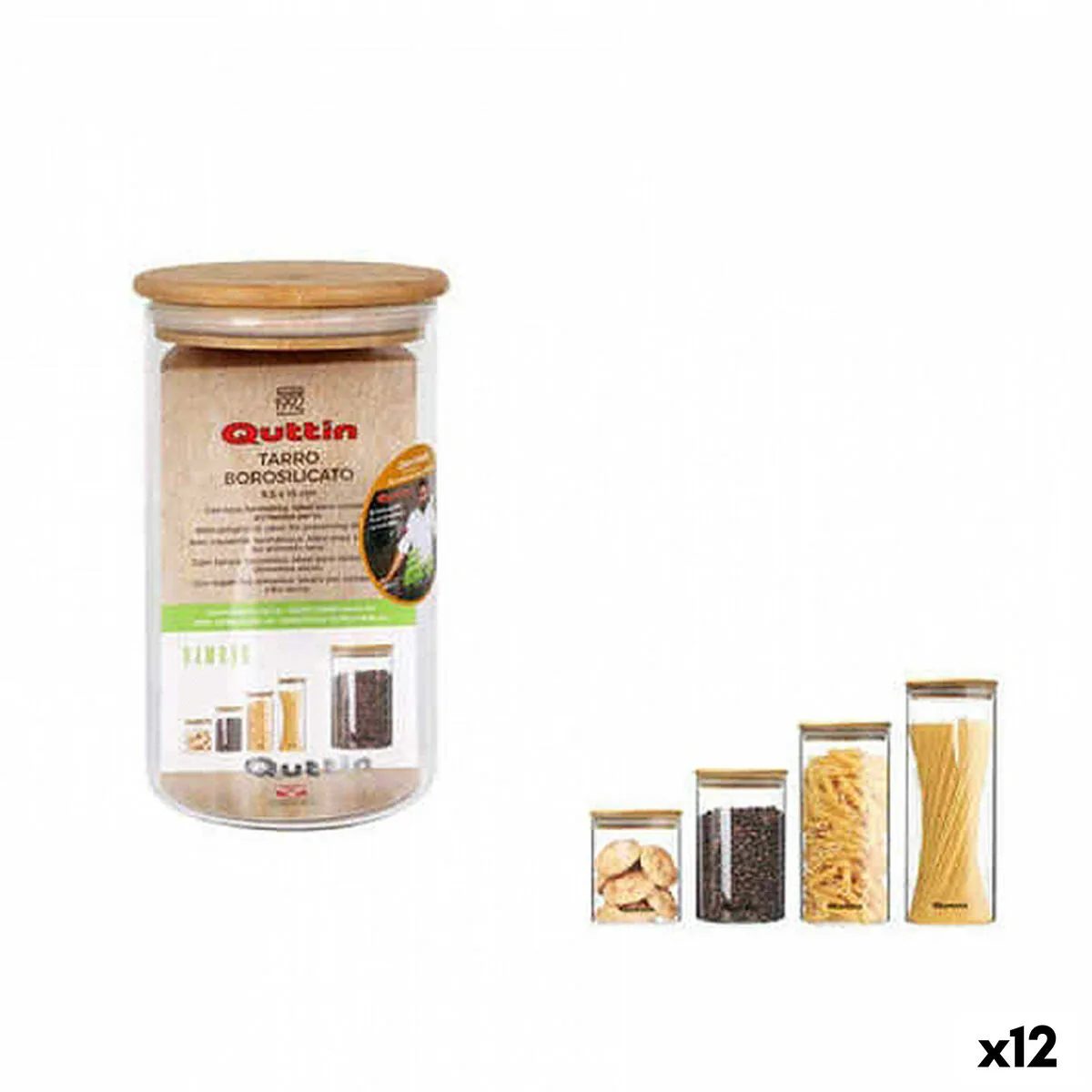 Boite quttin verre borosilicate bambou silicone 850 ml 10 2 x 16 8 cm 12 unites 9 5 x 16 cm s223047419. Diaytar ne suit pas les tendances, il les anticipe à travers sa sélection前瞻 de produits électroniques et généraux