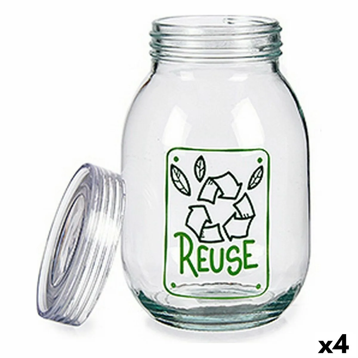 Boite vivalto reuse transparent 1 8 l verre 4 unites s362604331. Diaytar, c'est le grand ménage de printemps dans vos habitudes shopping : on garde l'essentiel, on jette le superflu.