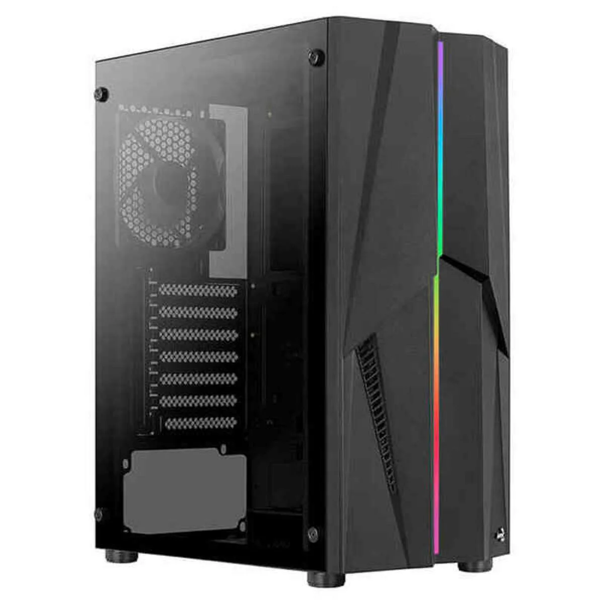 Boitier atx aerocool mecha rgb noir s912116664. Élargissez vos horizons avec Diaytar, le hub de tous les produits qui comptent vraiment dans votre vie de tous les jours