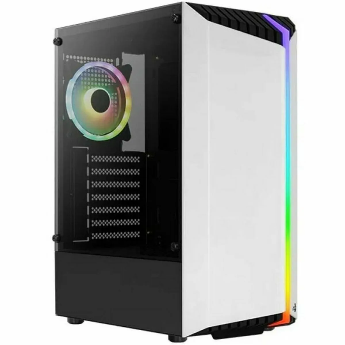 Boitier atx semi tour aerocool bionic blanc s912116494. Bienvenue dans l'ère du shopping conscient. Diaytar privilégie des produits avec une éthique et un impact positif.