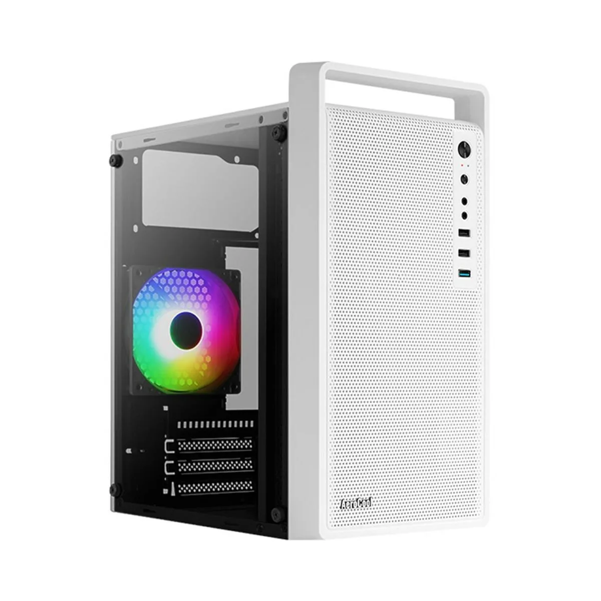 Boitier atx semi tour aerocool pgs cs 109 g wt v1 frgb blanc s912115941. Notre mission : éradiquer le superflu pour ne vous proposer que l'essentiel... mais en beaucoup plus stylé. Bienvenue chez Diaytar.