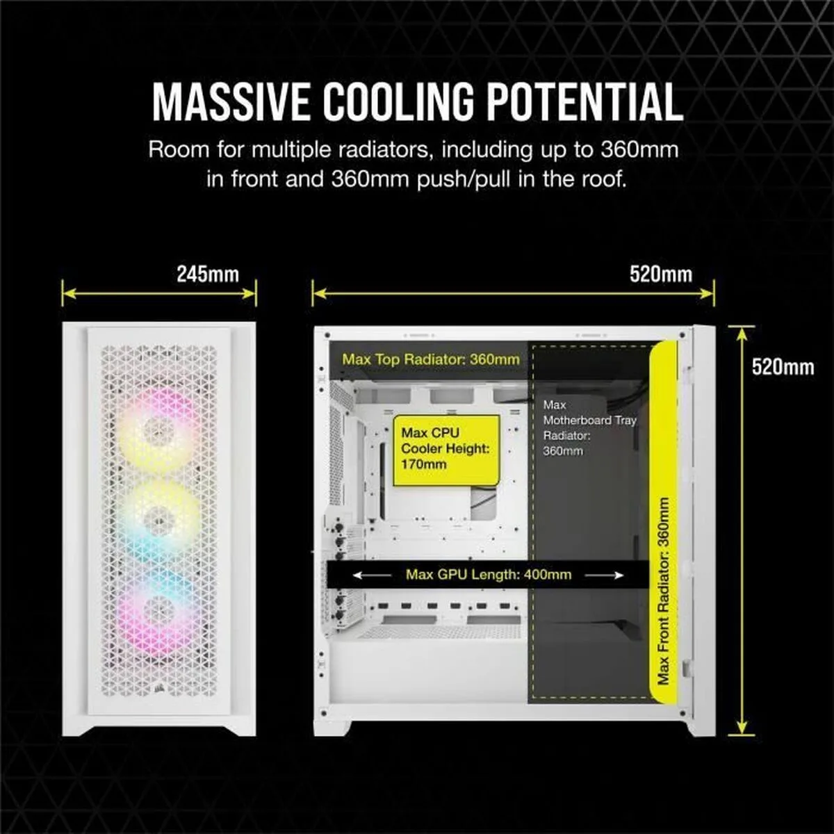 Boitier atx semi tour corsair blanc s7102096687. C'est officiel : Diaytar devient votre nouvelle addiction shopping. Des produits si bons, vous ne voudrez plus vous arrêter.