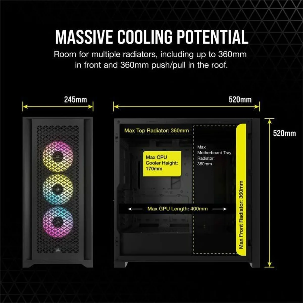 Boitier atx semi tour corsair noir s7102096537. La recette Diaytar : un tiers de design, un tiers d'innovation, un tiers de fonctionnalité. Le tout saupoudré de tendance.