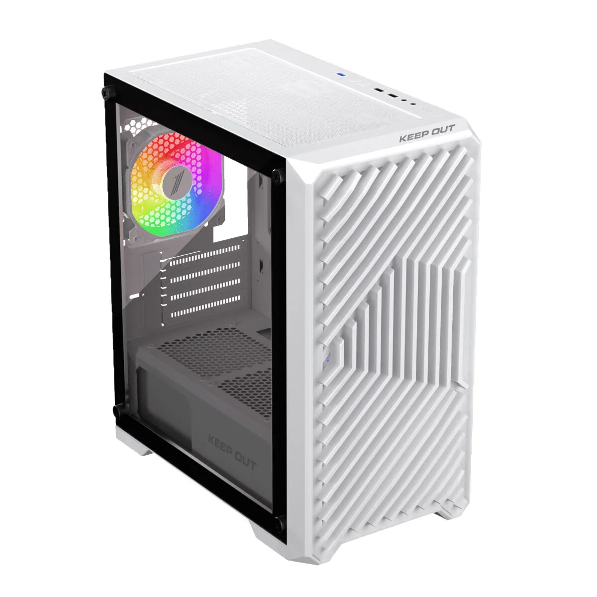 Boitier atx semi tour keep out xc 220w blanc s024274531. Chez Diaytar, chaque détail compte pour votre satisfaction totale.
