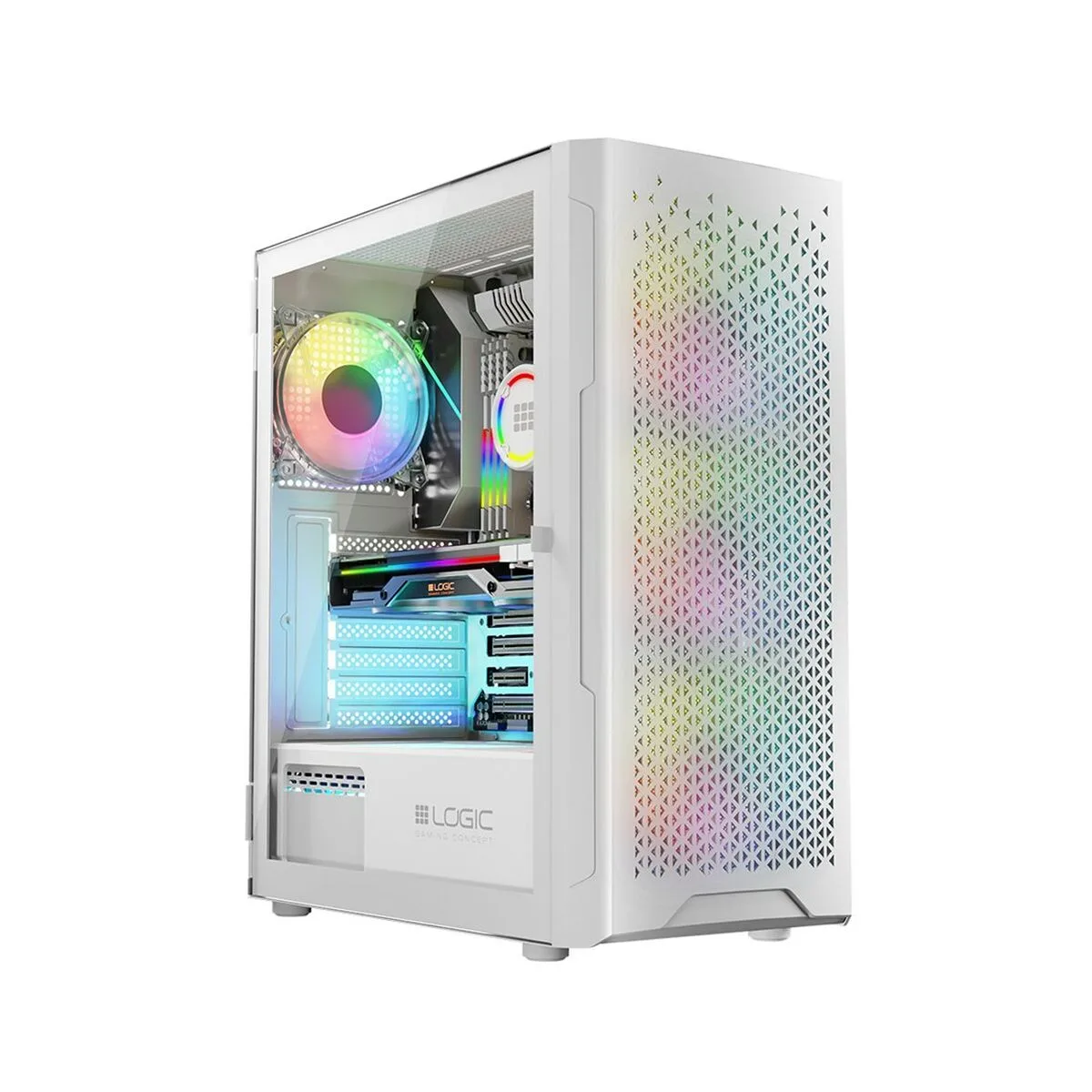 Boitier atx semi tour logic aramis argb blanc s914037339. Diaytar, le nom qui garantit que chaque produit, du plus technologique au plus basique, a été choisi avec goût et exigence