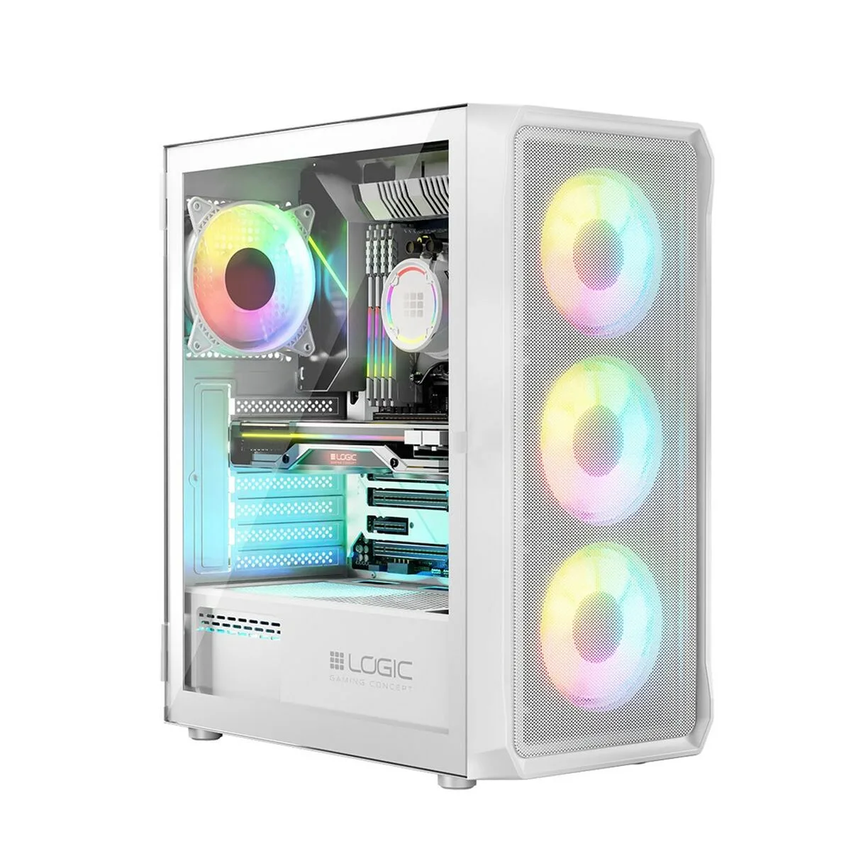 Boitier atx semi tour logic portos argb blanc noir s914037190. Diaytar vous habille de la tête aux pieds avec goût et raffinement.
